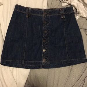 Jean skirt
